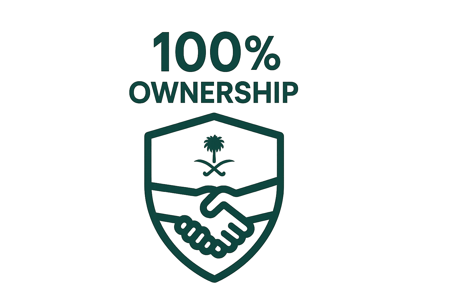 100% ownership in saudi arabia 100% ownership in saudi arabia