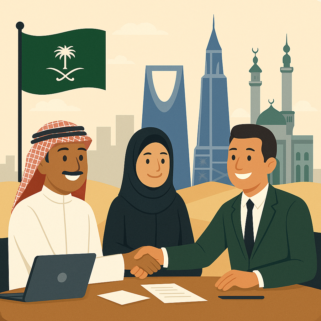 Open your business in Saudi Arabia today